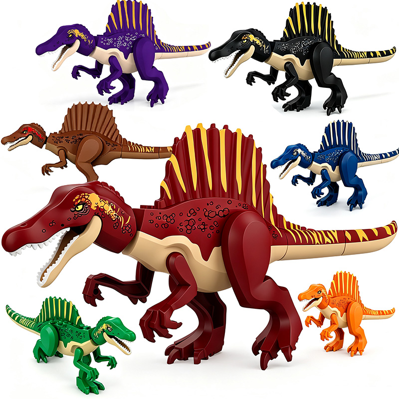Model Kit Jurassic Park - Jurassic Dinosaur World Large Spinosaurus Model