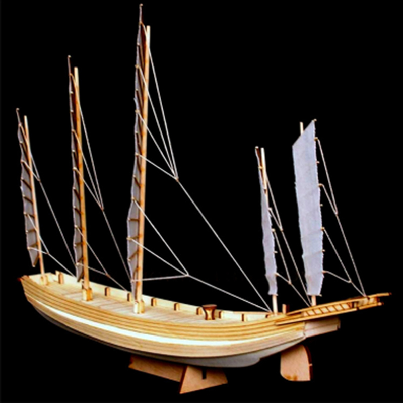 1pcs Chinese sand boat wooden  - Model Kit Entry Grade recension och pris