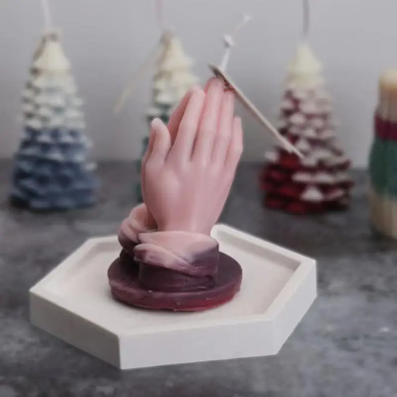 Prayer Hands Silicone Candle M - Model Kit Cement recension och pris