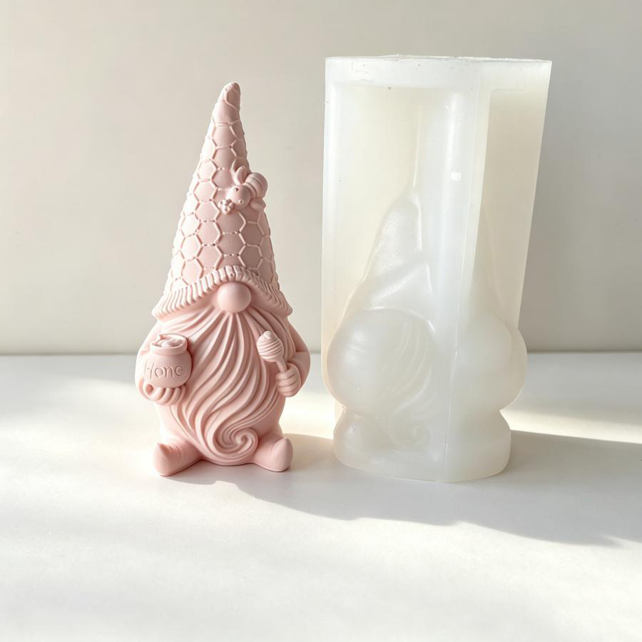 3D Santa Claus Dwarf Silicone  - Model Kit Cement recension och pris