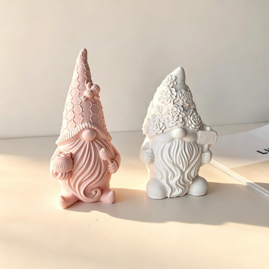 3D Santa Claus Dwarf Silicone  - Model Kit Cement recension och pris