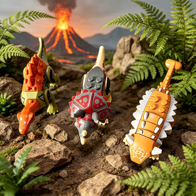 Mini Jurassic Dinosaurs World  - Model Kit Jurassic Park recension och pris