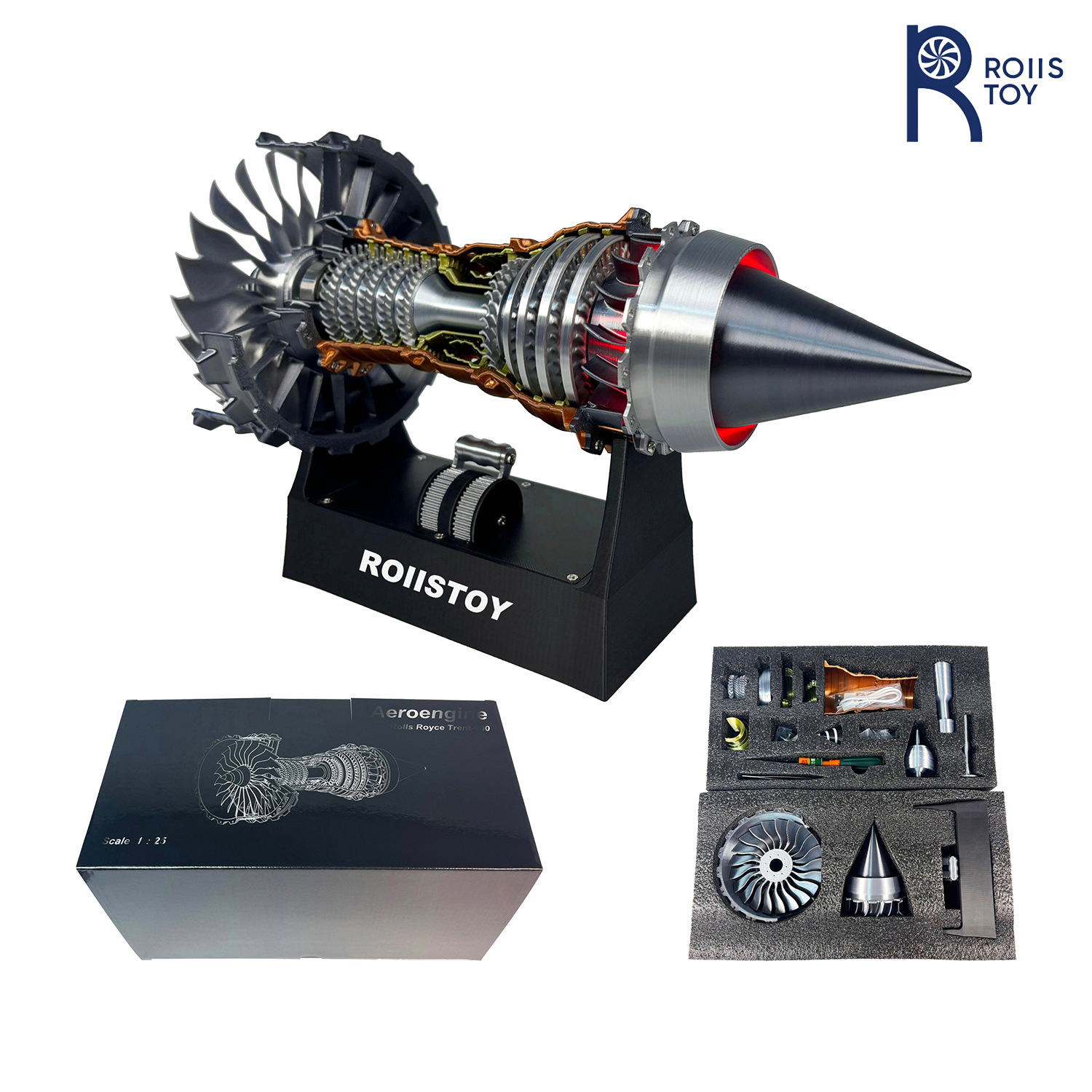 Jet Engine Model Kit Turbofan  - Model Kit Jet Engine recension och pris