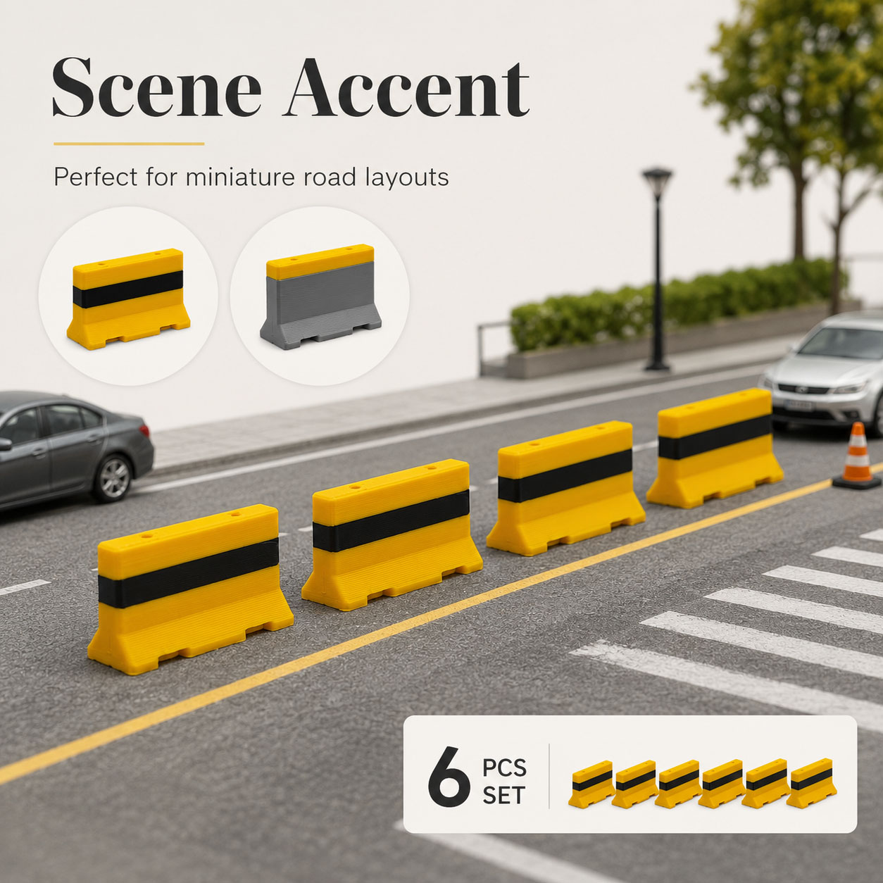 1:64 1:87 Mini Cement Road Bar - Model Kit Cement recension och pris