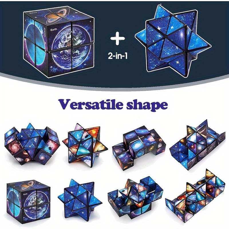 2 in 1 Star Sky Cube Magic Cub - Model Kit Infinite Dimension recension och pris