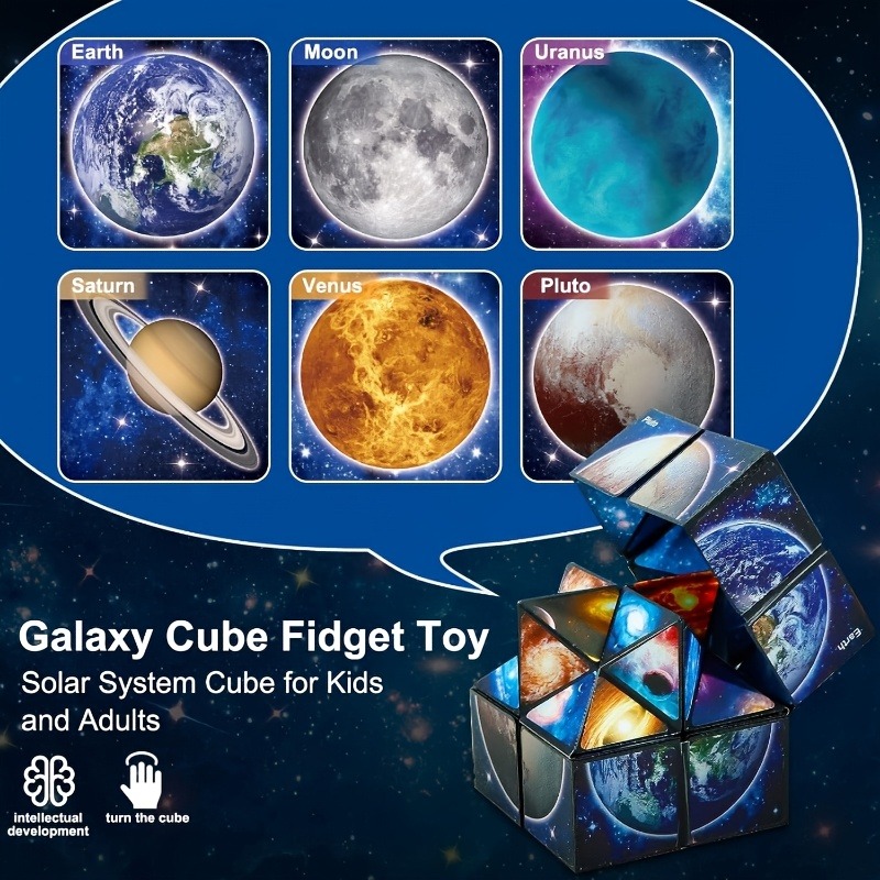 2 in 1 Star Sky Cube Magic Cub - Model Kit Infinite Dimension recension och pris