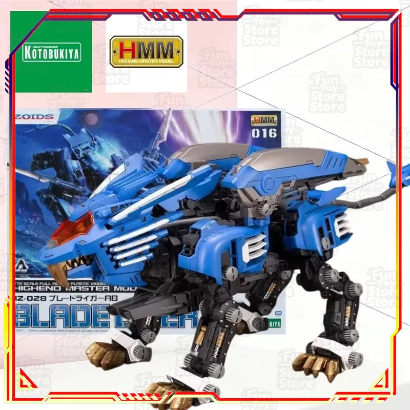 Kotobukiya HMM Zoids RZ-028 Bl - Model Kit Zoids Blade Liger recension och pris