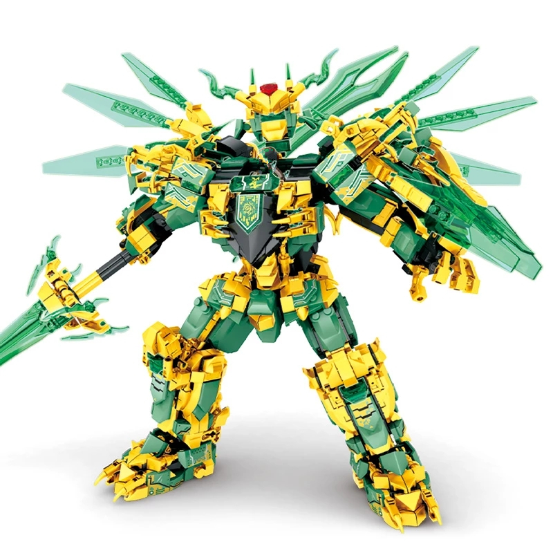 1618pcs Warrior Mechanical Tit - Model Kit Ninja recension och pris
