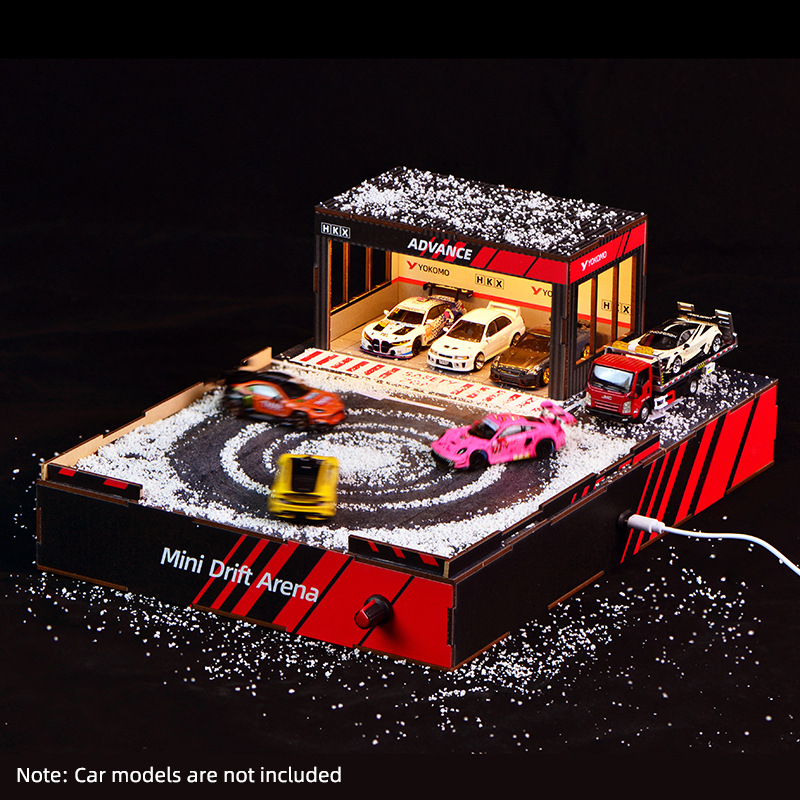 1:64 Scale DIY Drift Track Dio - Model Kit Led recension och pris