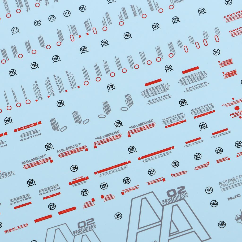 Waterslide Paper Model Sticker - Model Kit Water Decal recension och pris