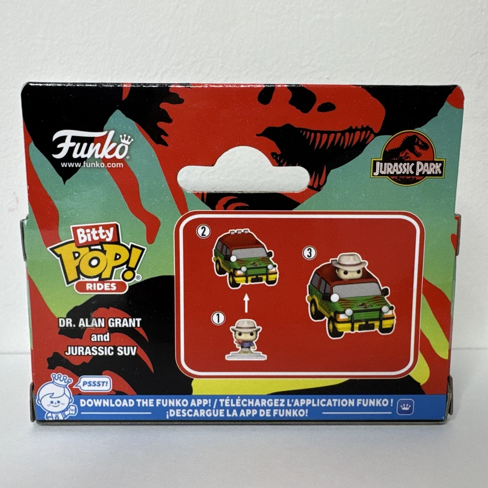 Funko Bitty Pop Jurassic Park  - Model Kit Jurassic Park recension och pris