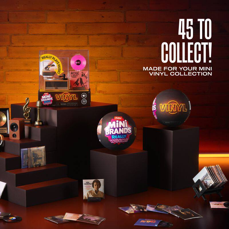 Mini Brands Vinyl Really Works - Model Kit In Era recension och pris