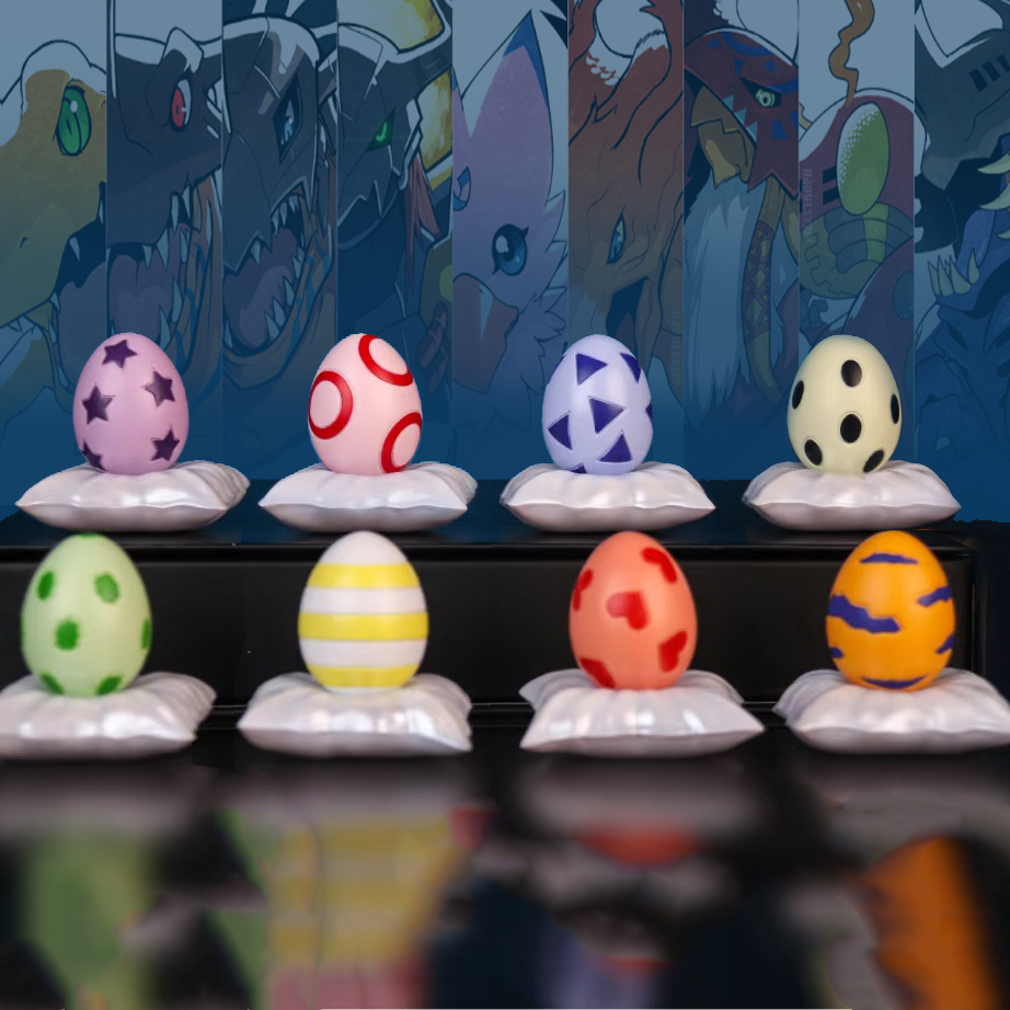 8pcs/set Anime Digimon Adventu - Model Kit Digimon recension och pris