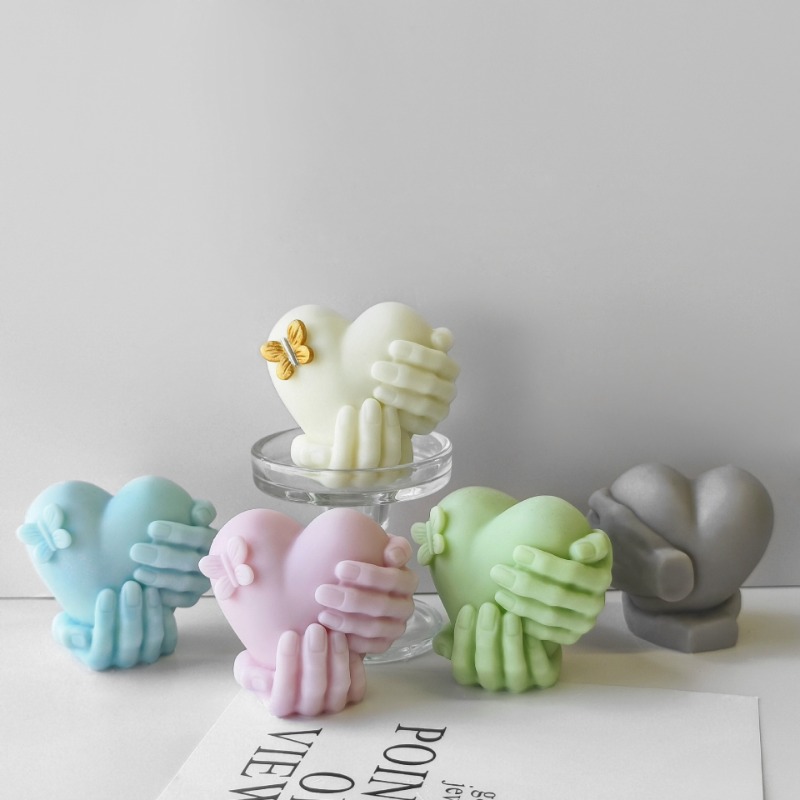 Hand Hold Love Silicone Candle - Model Kit Cement recension och pris