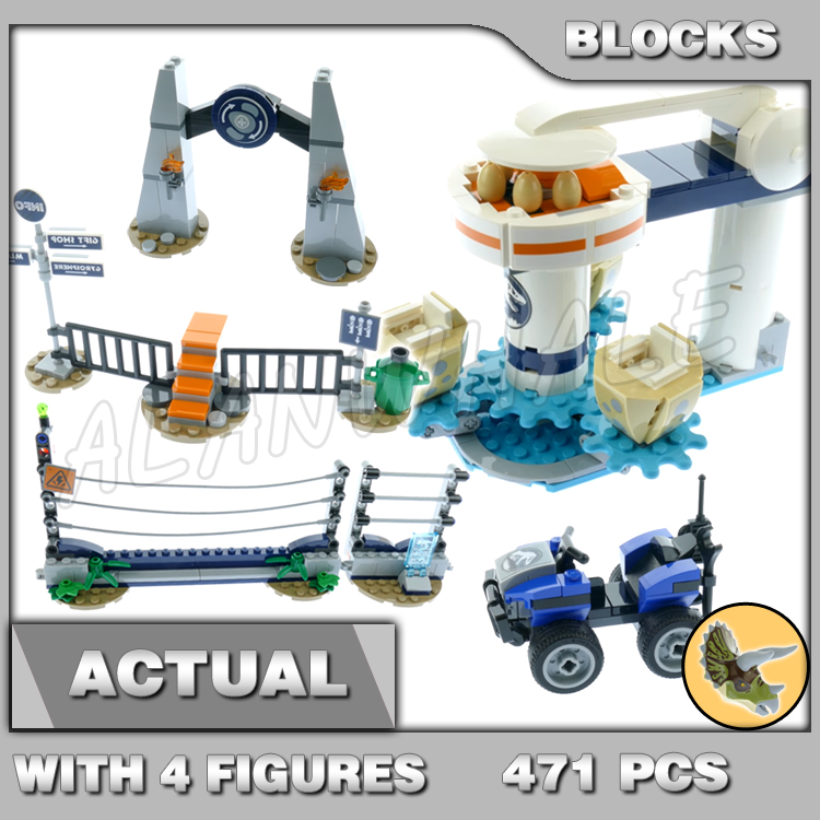 471pcs Jurassic World Tricerat - Model Kit Jurassic Park recension och pris