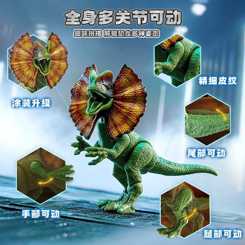 BLOKEES Original Jurassic Worl - Model Kit Jurassic Park recension och pris