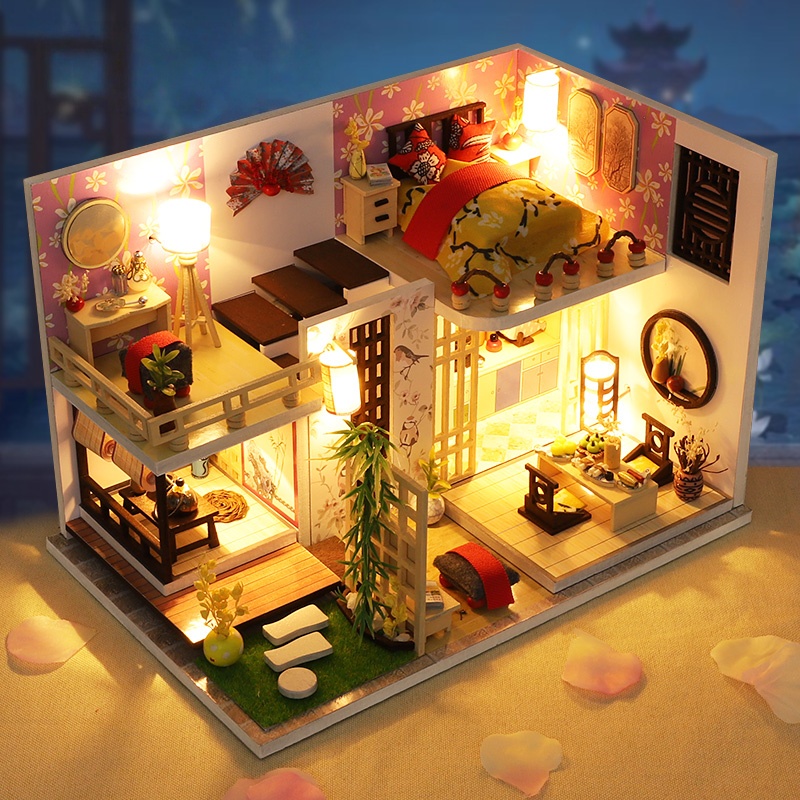 DIY Japanese Style Loft Villa  - Model Kit In Era recension och pris