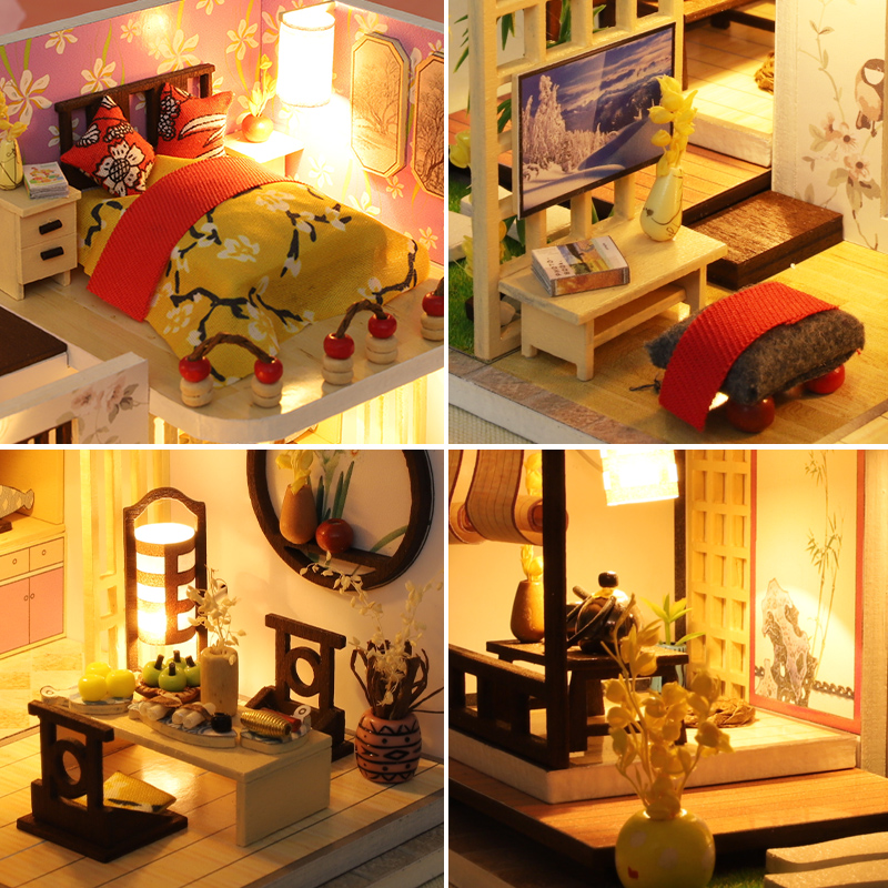 DIY Japanese Style Loft Villa  - Model Kit In Era recension och pris