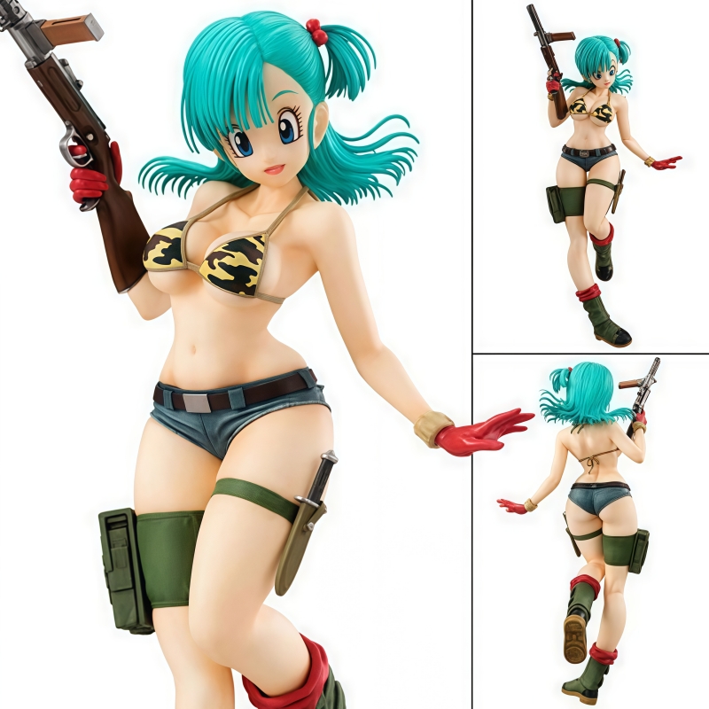 Cute Dragon Ball Z Bulma figur - Model Kit Zoid recension och pris