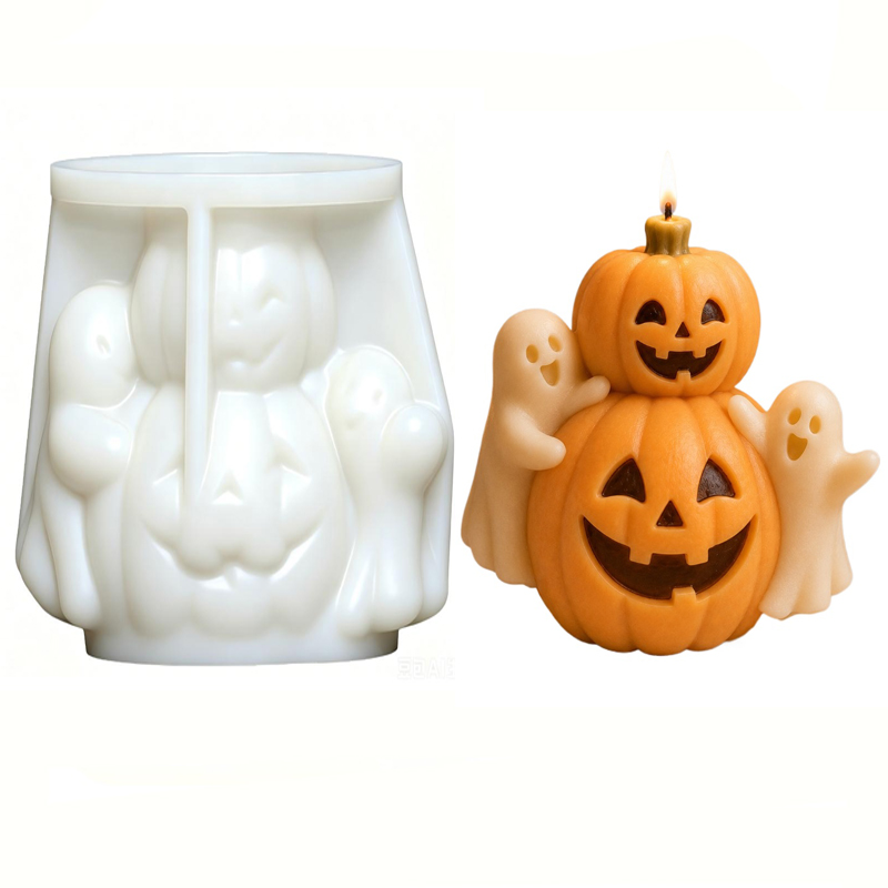 Smiling Pumpkin Ghost Silicone - Model Kit Cement recension och pris