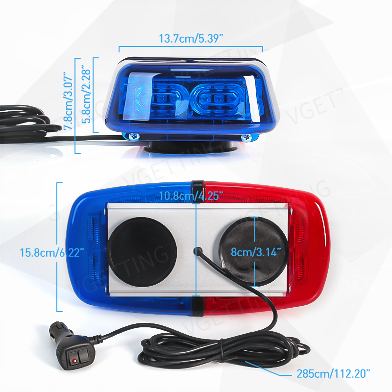 Car Roof Top Strobe Lights 36  - Model Kit Led recension och pris