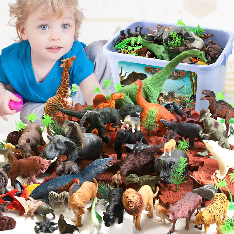 44Pcs Jurassic Dinosaurs Set S - Model Kit Jurassic Park recension och pris