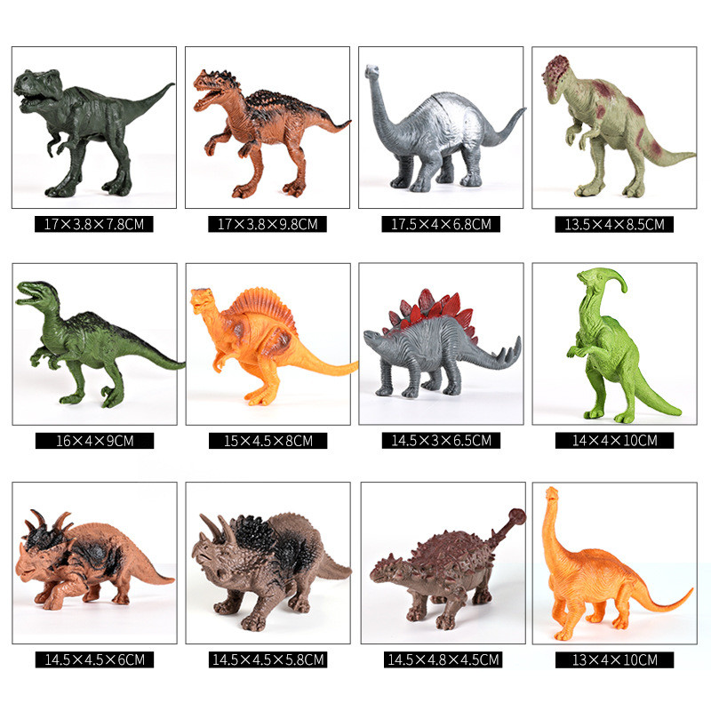 44Pcs Jurassic Dinosaurs Set S - Model Kit Jurassic Park recension och pris