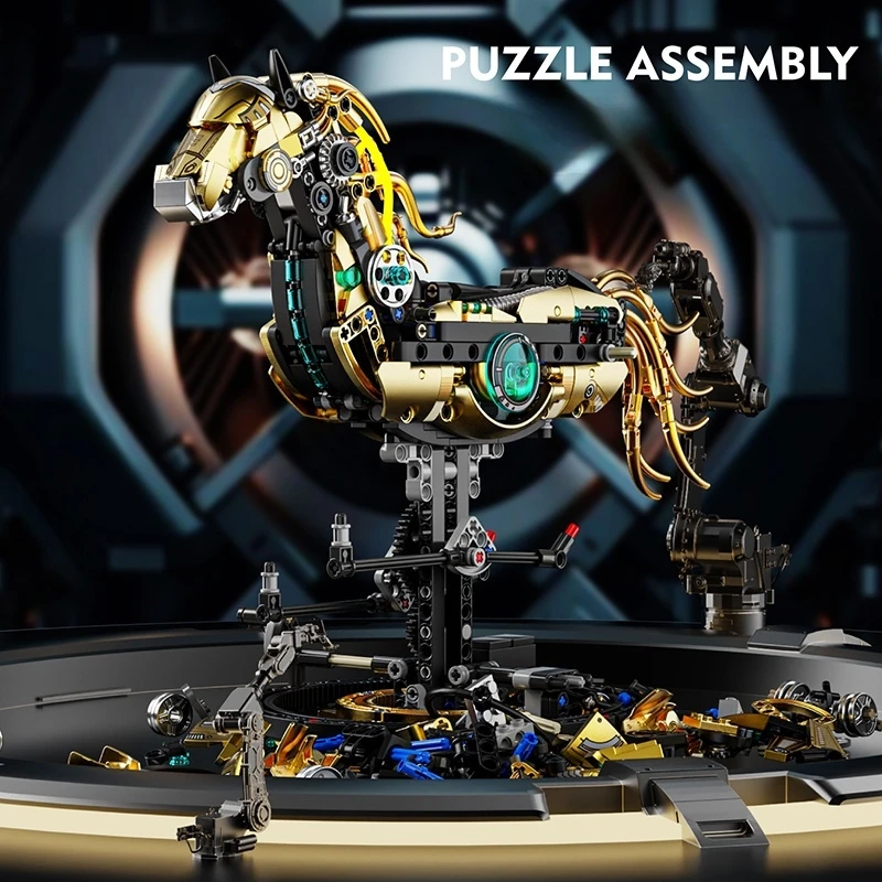 2025 Mechanical Horse Animal B - Model Kit Horse recension och pris