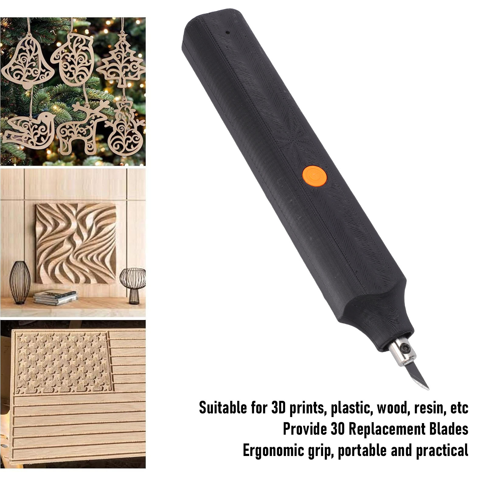 40kHz Ultrasonic Cutter with 3 - Model Kit Cutter recension och pris
