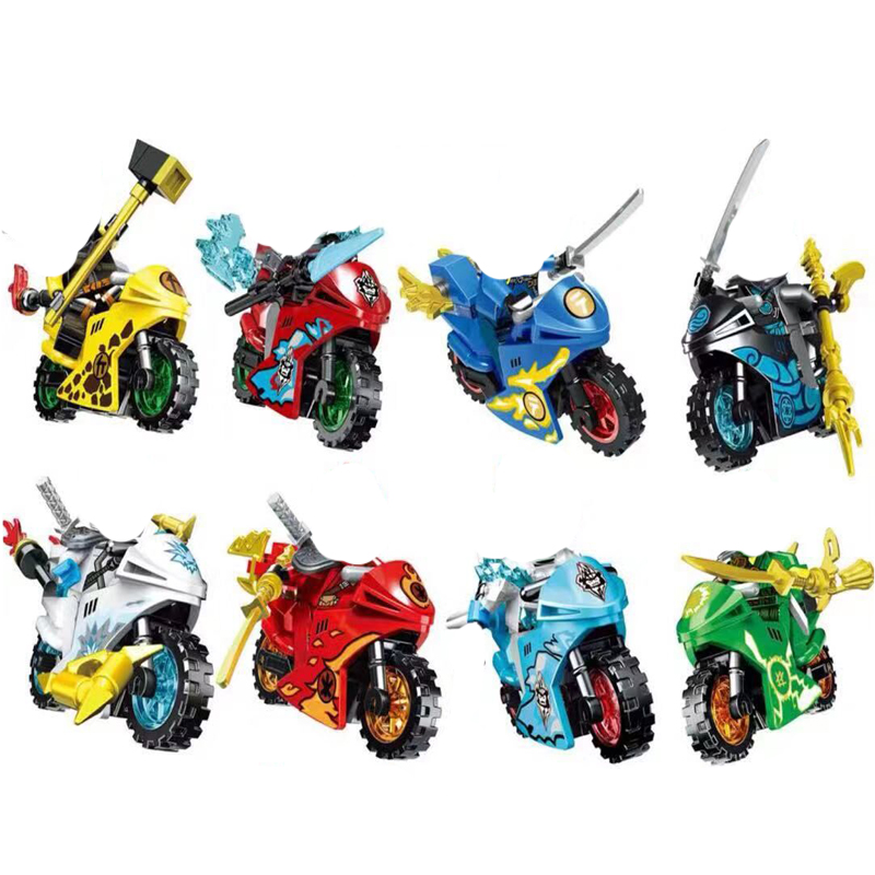 Ninja Figures Motorcycle Build - Model Kit Ninja recension och pris