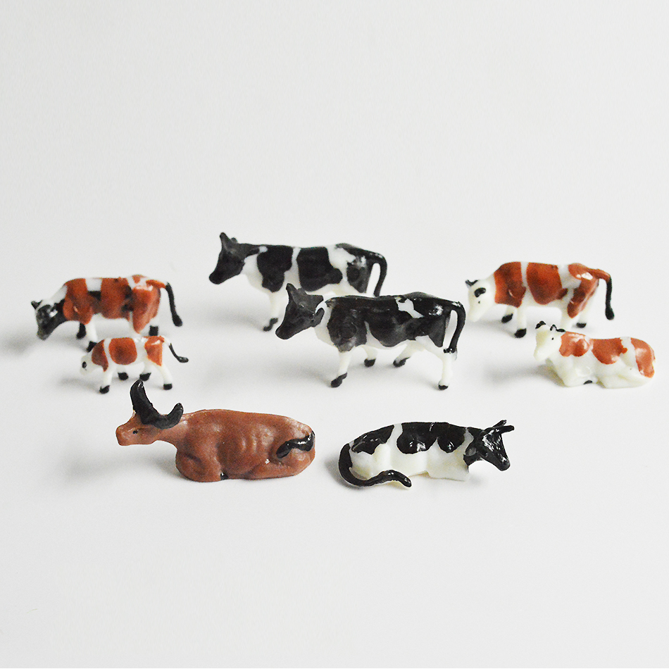 Scale 1:87 Miniature Cows Mode - Model Kit Horse recension och pris