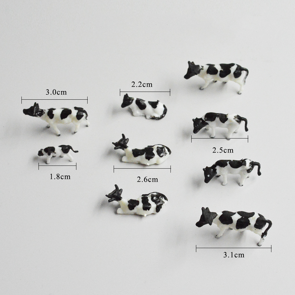 Scale 1:87 Miniature Cows Mode - Model Kit Horse recension och pris