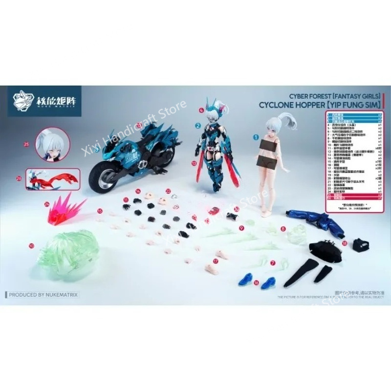 【In Stock】NUKE MATRIX Cyber Fo - Model Kit Nuke Matrix recension och pris