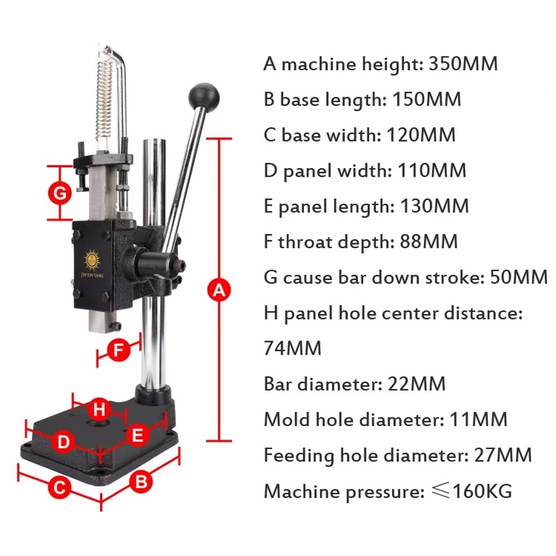 Heavy Duty Manual Press Machin - Model Kit In Era recension och pris