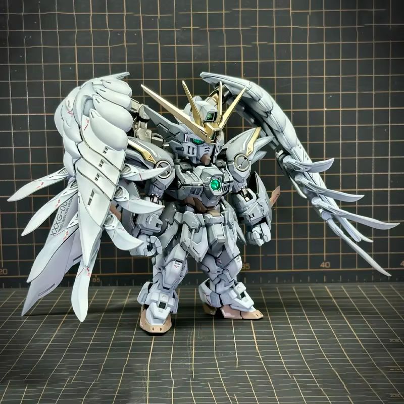 Mgsd Wing Zero Ew Snow White V - Model Kit Wing Zero recension och pris