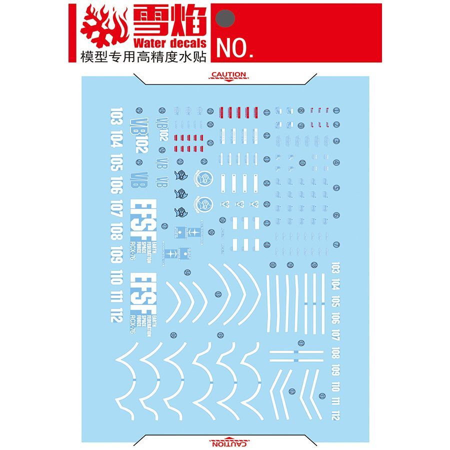 Model Decals High Precision Fl - Model Kit Water Decal recension och pris