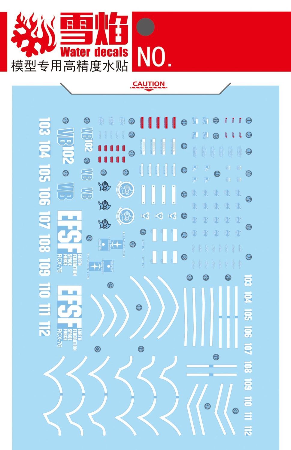 Model Decals High Precision Fl - Model Kit Water Decal recension och pris