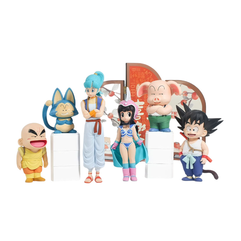 6pcs/Set Anime Dragon Ball Z A - Model Kit Zoid recension och pris