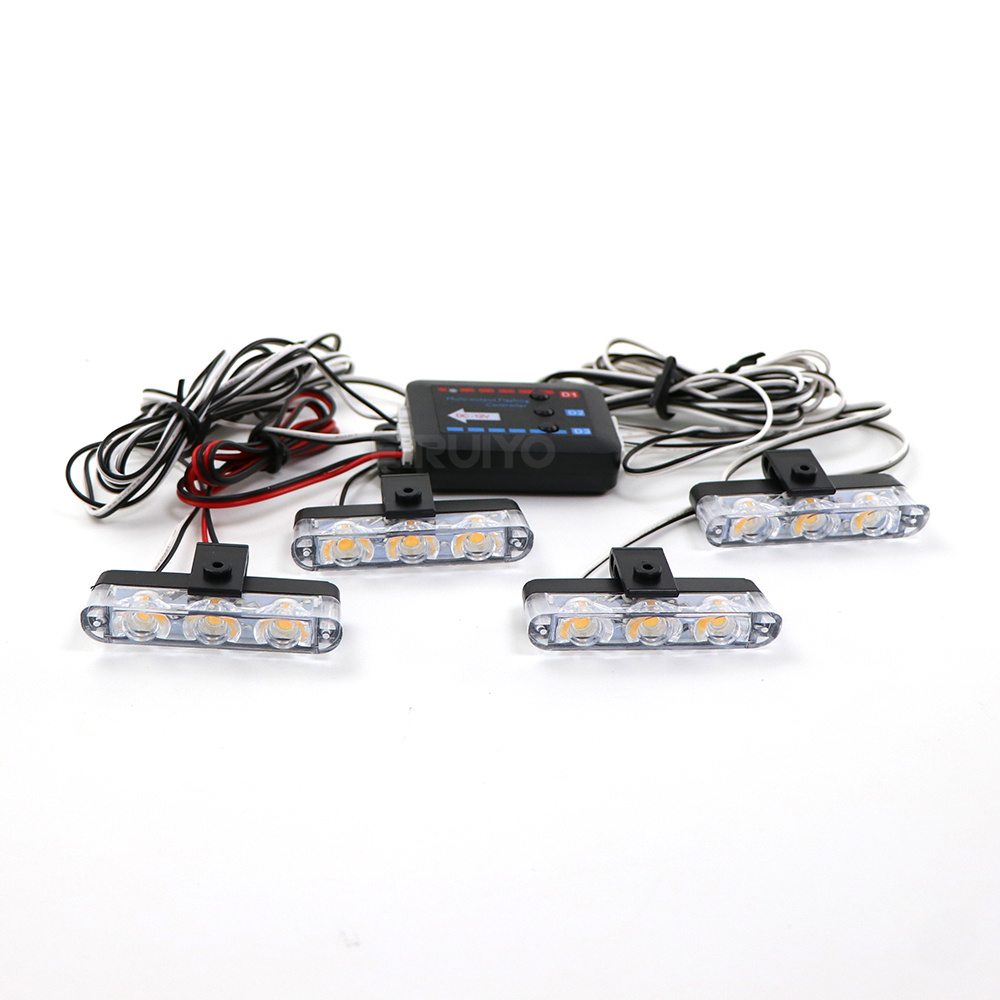 4x 3 LED Grill Car LED Strobe  - Model Kit Led recension och pris